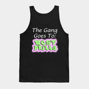 The gang goes to West Philly crossover Tank Top